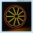 thumbnail image 2 of Handmadetneonsign Orange Slice Neon Sign, Orange Fruit Wall Art Decor, Orange Home Wall Decor 037698, 2 of 5