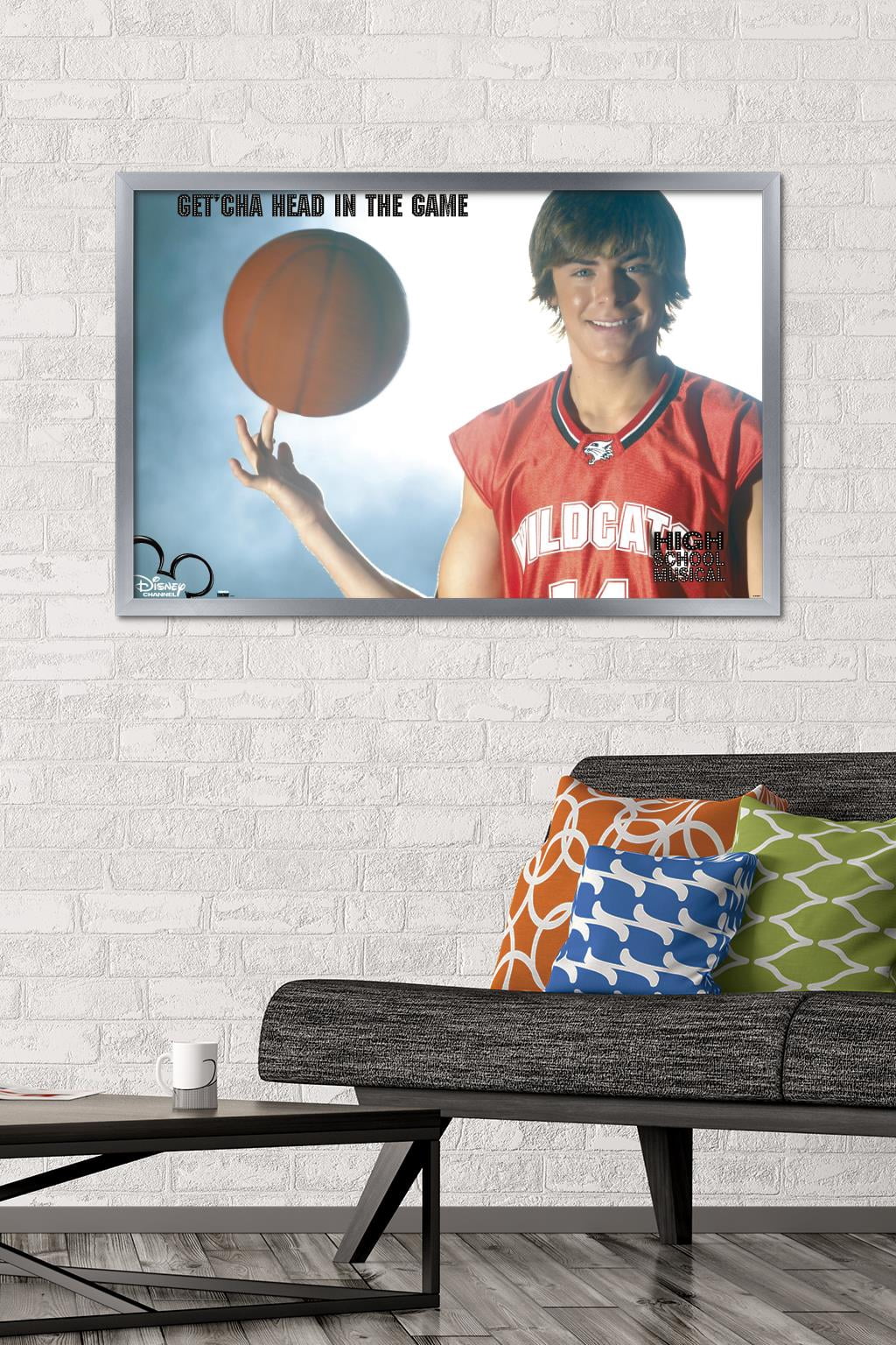 High School Musical - Troy - Game Wall Poster, 22.375" x 34" Framed
