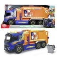 thumbnail image 5 of Dickie Toys: Giant Garbage Truck - Blue & Orange - 22" Volvo FMX Toy Vehicle, Light & Sound, Dumpster Bin, Moving Parts, Licensed, Kids Ages 3+, 5 of 6