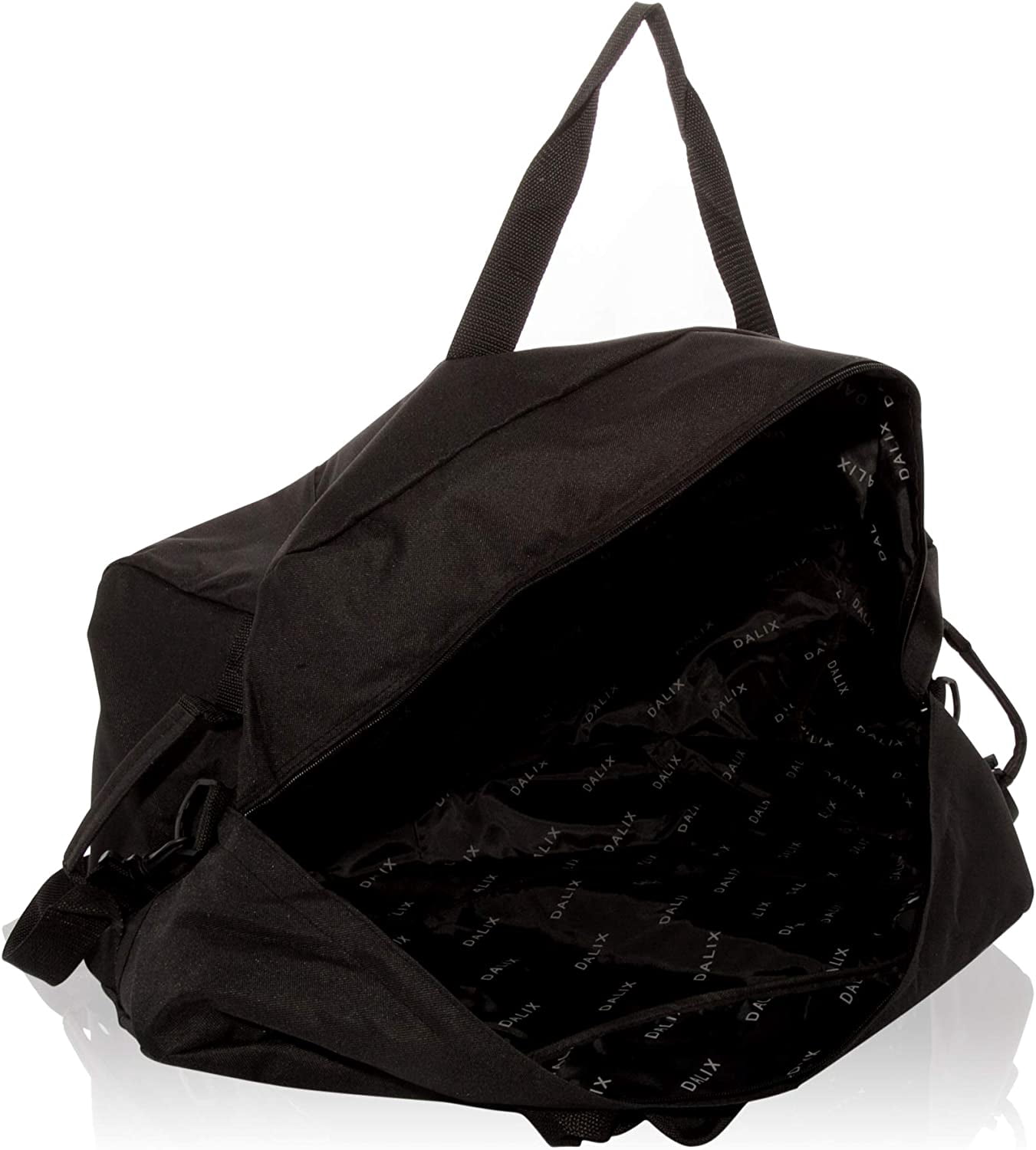 DALIX 25" Big Adventure Large Gym Sports Duffle Bag in Black