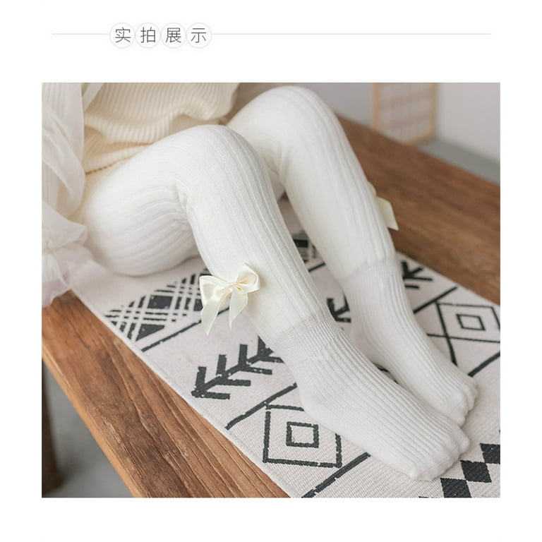 Girls white 2025 fleece leggings