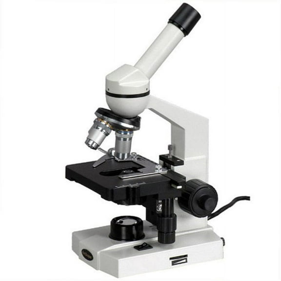 AmScope  40x-2500x Monocular Biological Microscope