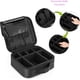 thumbnail image 4 of Estuche de maquillaje de viaje, organizador profesional de bolsas de maquillaje cosmético Bolsa de almacenamiento de cosméticos portátil con divisores ajustables, 4 of 6