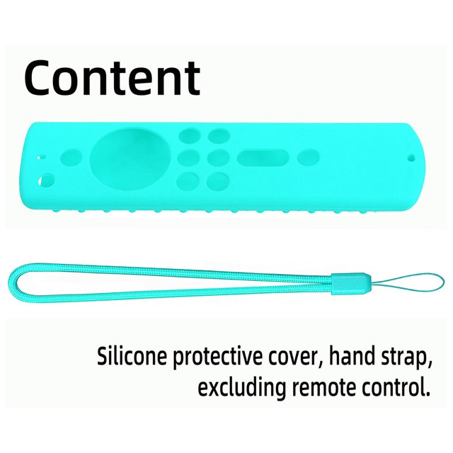 Cubierta de control remoto de TV todo incluido antideslizante para Amazon Fire TV Stick 4K 2018