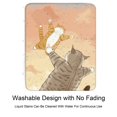 thumbnail image 4 of Mouse Pad XSXXSC con diseño de gato 26 x 21 cm antideslizante, 4 of 7