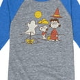 thumbnail image 3 of Peanuts - Snoopy And Lucy   - Toddler & Youth Raglan Graphic T-Shirt, 3 of 5