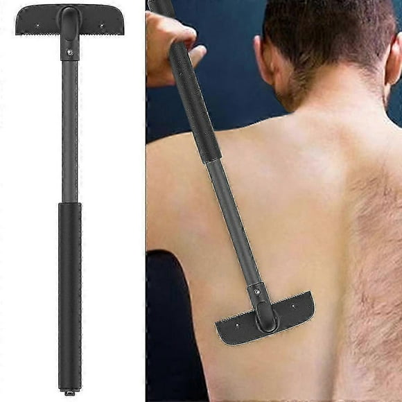 Compatible Back Hair Removal & Body Shaver - Pain-Free DIY Cordless Foldable Shaver_Perfect Gift