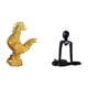 thumbnail image 5 of Escultura de pollo,Escultura de pollo,decoración del hogar,figura de gallo,Figura decorativa de gallo,estatua de resina animal,Figura de escritorio,Escultura abstracta de pensador para, 5 of 8