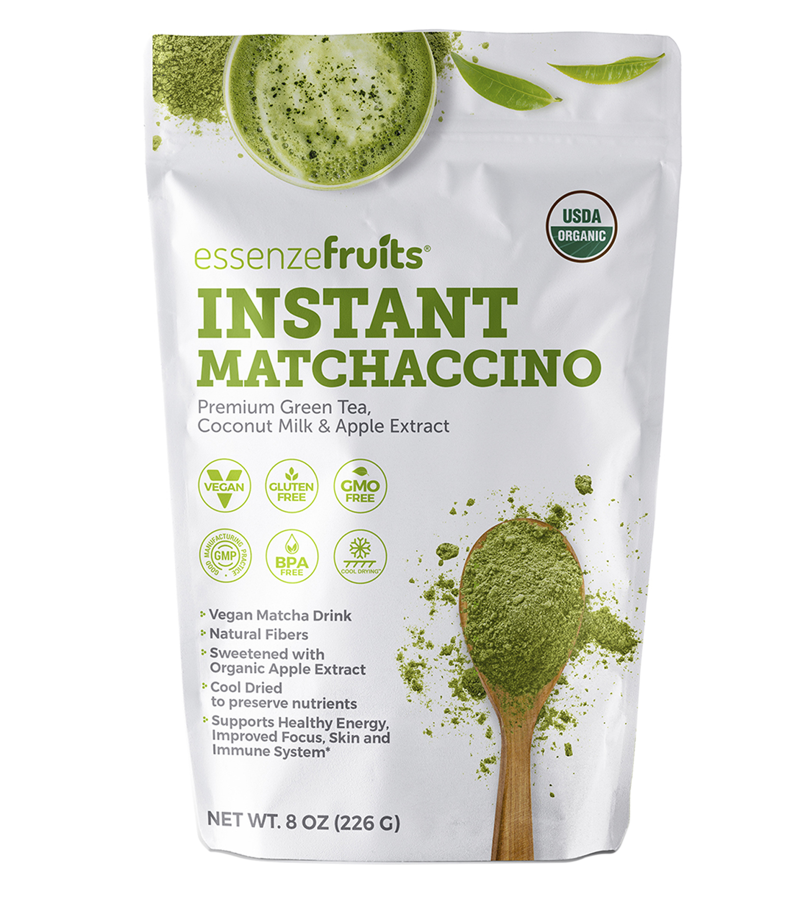 Instant Premium Organic Matcha Latte Perfect Blend of Matcha