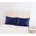 thumbnail image 4 of 2-Pack Satin Pillowcases for Hair and Skin,Satin Pillow Covers with Envelope Closure, 4 of 7