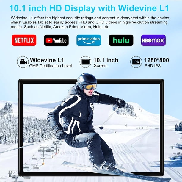Android Tablet 10.1 Inch by JUEDUR | 22GB RAM+128GB ROM