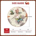 thumbnail image 4 of Bingfone Christmas Tree Skirt Mat Christmas Decoration Interior 48"-Flying Butterflies, 4 of 8