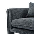 thumbnail image 6 of NPD Furniture Heidi Fabric Accent Arm Chair in Grenada Charcoal, 6 of 12