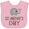 thumbnail image 3 of Inktastic 1st Mothers Day Boys or Girls Baby Bib, 3 of 4
