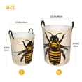 thumbnail image 2 of Lsque Honey Bee pattern Laundry Hamper Basket, Tall Woven Rope Hamper Basket for Clothes, Lightweight Storage Basket, Collapsible Waterproof-Medium, 2 of 8