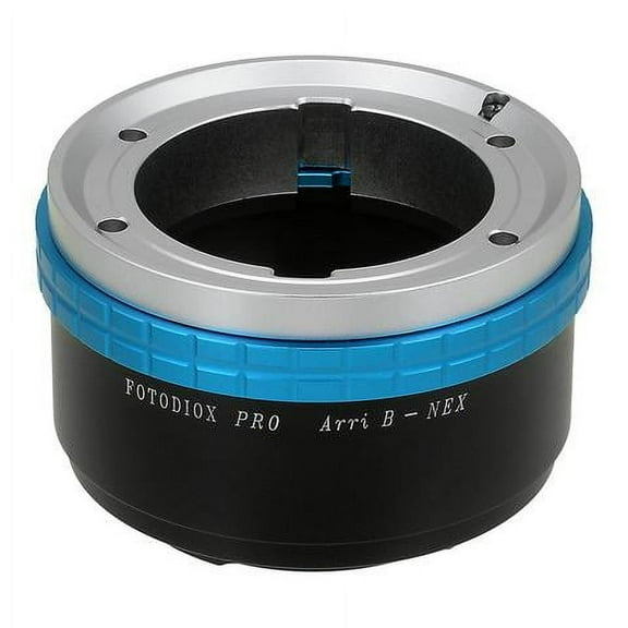 Fotodiox Pro Lens Mount Adapter - Arri Bayonet (Arri-B) Mount SLR Lens to Sony Alpha E-Mount Mirrorless Camera Body