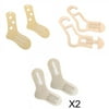 8 pieces Knitting Mold for Beginners Stripe Pattern,