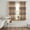 Blue, Brown, Beige, variant on Brown Checked Sheer Curtains 63 Inch Length 2 Panels Set, Farmhouse Tan Brown Buffalo Plaid Voile Window Treatment Rod Pocket Curtains Sheers Drapes for Bedroom/Living Room/Kitchen 52x"63"x2