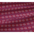 thumbnail image 5 of oneOone Viscose Jersey Fabric Floral & Chevron Block Print Fabric BTY 60 Inch Wide, 5 of 5