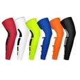 thumbnail image 6 of 1pc Sports Compression KneePad Sun Protect Long Leg Sleeves for Basketball, 6 of 11