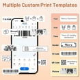 thumbnail image 5 of VBOOX TRAB Label Maker Machine with Tape, Portable Bluetooth Mini Label Printer, Wireless Small Label Makers with Versatile App for School Home Office Organization, 5 of 9