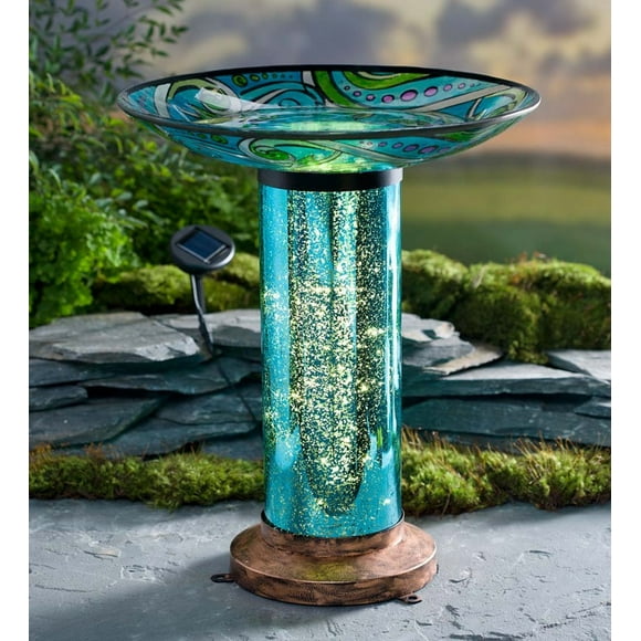 Solar Heated Bird Bath