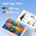 thumbnail image 3 of PG-210 XL/CL-211 XL High Capacity Ink Multi Pack for Canon 210XL 211XL compatible to PIXMA IP2700 IP2702 MP230 MP240 MP250 MP280 MP490 MP495 MX320 MX330 MX340 MX420 (1 Black,1 Tri-Color), 3 of 6