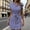 Dresses-894Blue, variant on Gamivast Shirt Dress for Women Short Sleeve Sundress V-Neck Casual Dress Striped Print Tie Waist Buttons Down Slim Fit Office Work Wear
