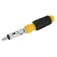 thumbnail image 1 of Labymos Quick-change Ratcheting Screwdriver 1/4 Inch Magnetic Ratchet Screwdriver 5 Positions Bits Holder Sturdy Ratchet, 1 of 8