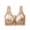 Khaki, variant on Lixiuxyad Front Closure Lace Lift Push Up Seamless Underwire Bra For With Side Coverage And Back Support,Bras for Women Beige L