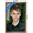 thumbnail image 3 of Justin Bieber - Locks Wall Poster, 14.725" x 22.375", Framed, 3 of 3