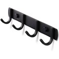 thumbnail image 1 of Elegante organizador de abrigos, ganchos de metal resistentes, percha con acabado lacado a prueba de óxido para entrada, baño y armario (ganchos de pared multiusos), 1 of 4