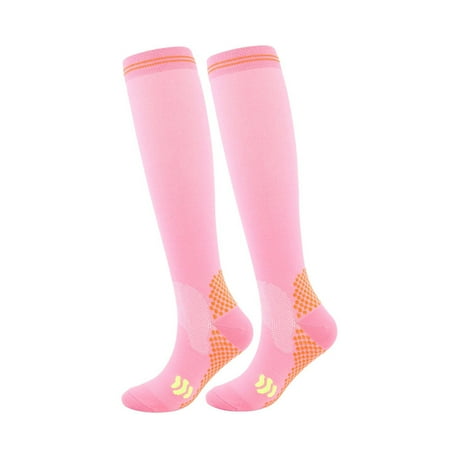 

Compression Socks for Women Or Men Circulation Is for Support Cycling Stockings Pink S