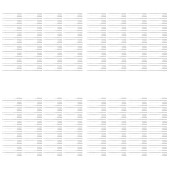 400PCS Graduated Pipettes Dropper Polyethylene (0.5Ml)