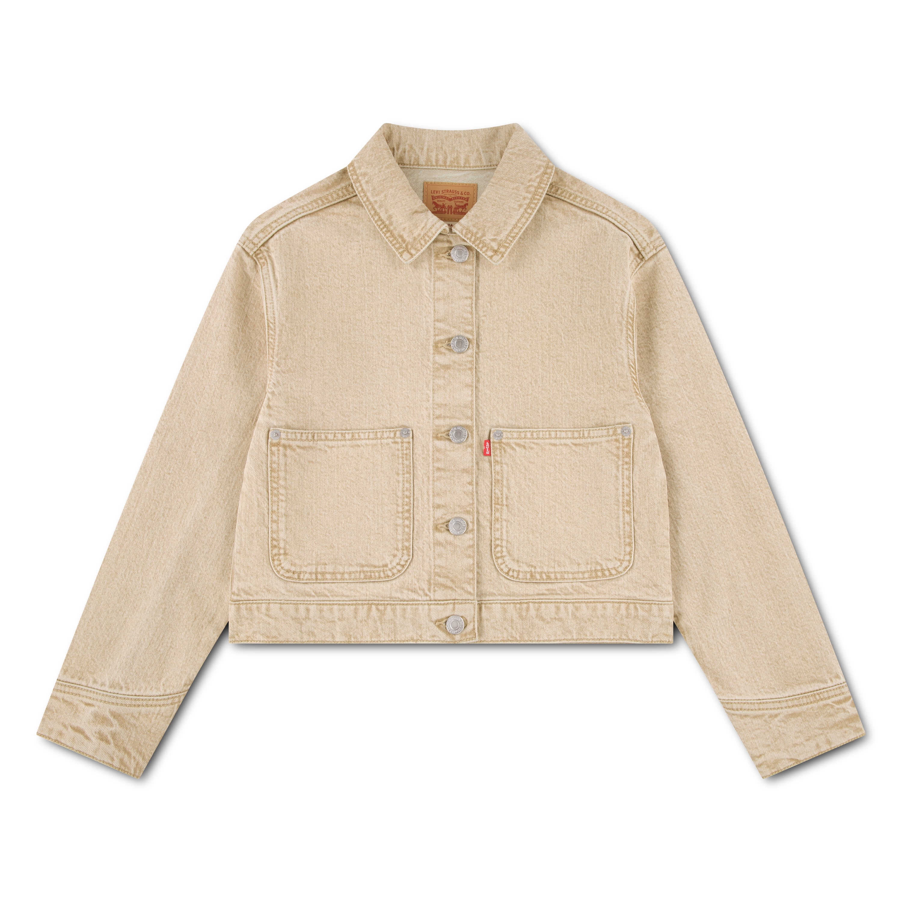 Levi Girls Studded Denim Trucker Jacket, Sizes 7-16