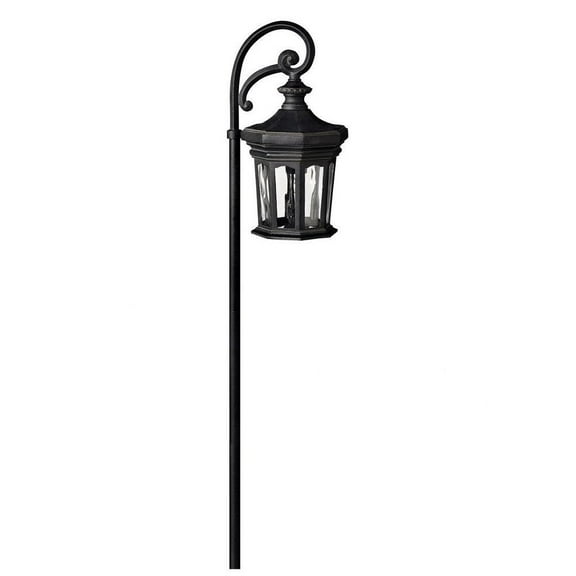 1 Light 16 inch Path Light-Museum Black Finish Bailey Street Home 81-Bel-4530490