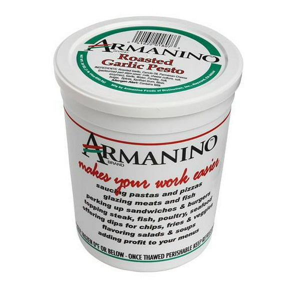 Armanino Roasted Garlic Pesto, 30 Ounce 3 per case.