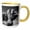 Yellow/White, variant on 3drose, Granite Tree National Park, California 3., 15oz Two-tone Yellow Mug