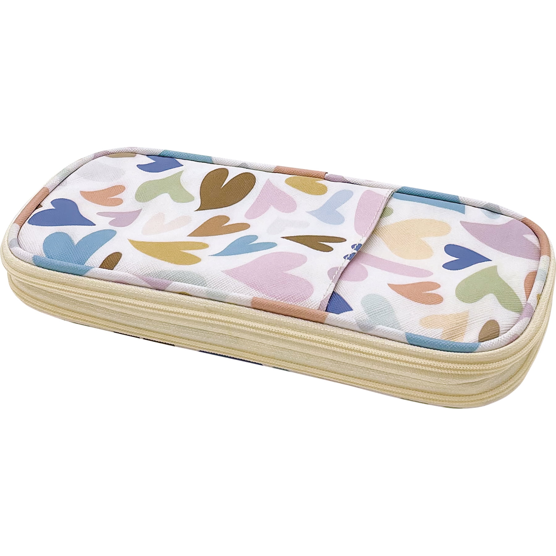 Teacher Created Resources Hearts Pencil Case, Pack of 3