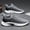 Grey, variant on Men's Lightweight Breathable Sports Sneakers - Low-Top Upper & Sole, Lace-Up Casual Sneakers Suitable for Gym,, Casual Attire - - Minimalist (Solid Color)