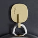 thumbnail image 4 of Gancho adhesivo de pared de alta resistencia - pack de 4, soporte de carga de 33 lb, sin taladro, para cocina, baño, puerta y azulejos - tinta, blanco, gris, amarillo, 4 of 6