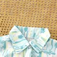 thumbnail image 6 of Kid Boys Girl Clothes Shorts Set 2 Piece Outfits Summer Casual Short Sleeve Top and Shorts Set for Girls 4-7 Green 8-9 Years, 6 of 7