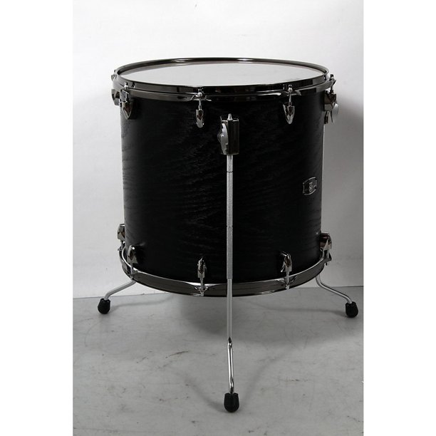Yamaha Live Custom Oak Floor Tom Level 2 16 x 15 in., Black Wood