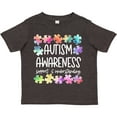 thumbnail image 3 of Inktastic Autism Awareness Support and Understanding Puzzle Pieces Boys or Girls Toddler T-Shirt, 3 of 5