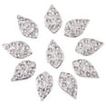 thumbnail image 1 of 10 Piezas Hojas Colgantes de Aleación de , para La Fabricación de Joyas, Broche de Bricolaje para Mujeres, 1 of 8