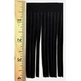 thumbnail image 3 of Suede Fringe 4" x 10yd, Black, 3 of 3