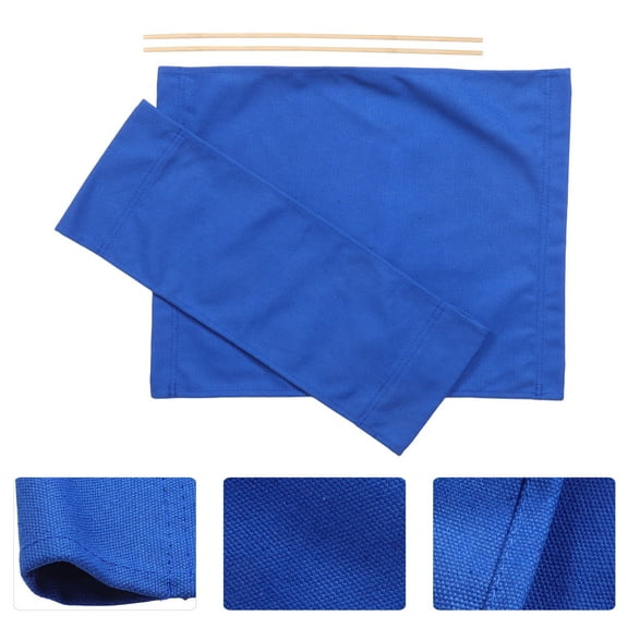 HAMPPLIES 1 Set Durable Bamboo Directors Chair Canvas Replacement for Adults 20.5x7.5x0.3in