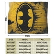 thumbnail image 4 of Batman Ultra-Soft Micro Fleece Blanket Cozy Blanket Thick Warm Plush Throw Blanket Sofa Cushion 40"X30", 4 of 7