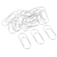 thumbnail image 5 of Paquete de 20 Clips de papel grandes Zulema Jumbo plata, 5 of 8