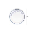 thumbnail image 2 of DHG PROFESSIONAL 42-Pack Blue Floral Paper Plates, 10-Inch – Luxury Disposable Tableware for Parties & Events, 2 of 6